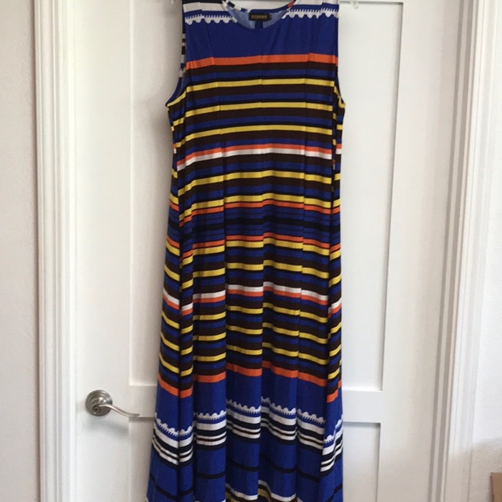 Reborn Stripe Swing Dress